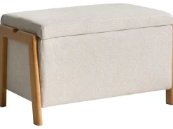 Sofasæt 3 personers EDLAND Lys Beige med bænk