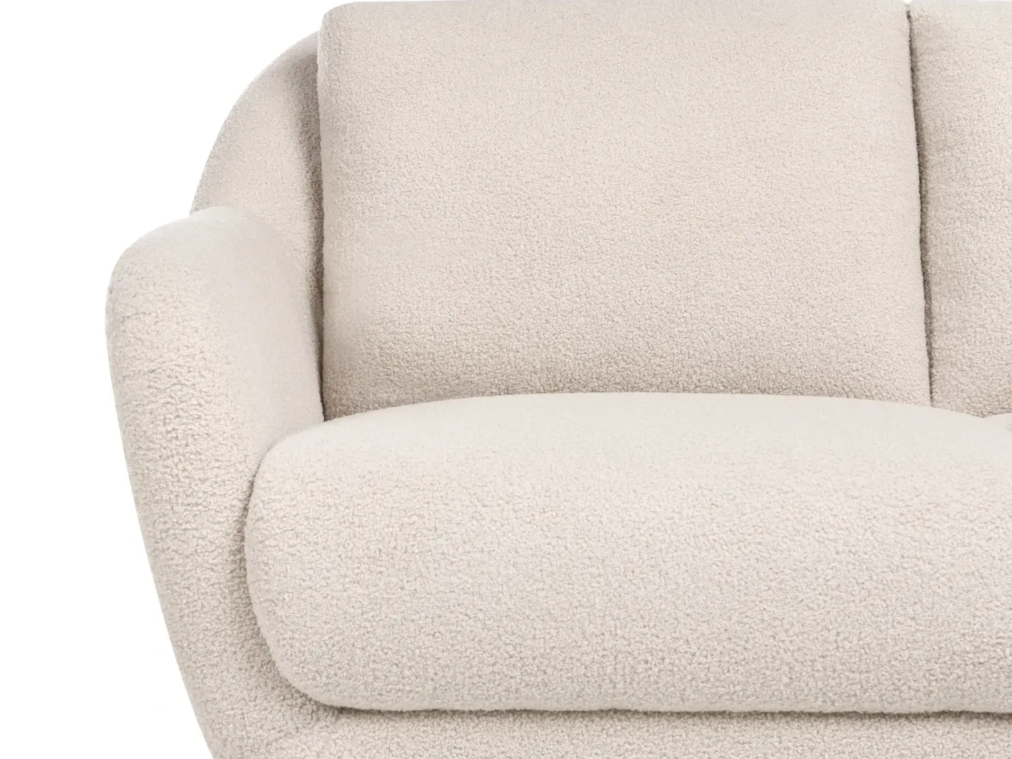 Sofasæt 3 personers EIBY Boucle Beige