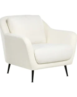 Sofasæt 3 personers EIBY Chenille Hvid