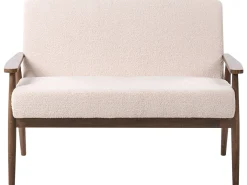 Sofasæt 6 personers ESRUM Boucle Mørkebrun/beige