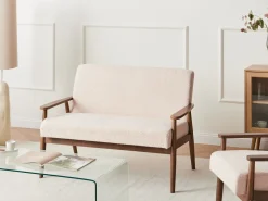 Sofasæt 6 personers ESRUM Boucle Mørkebrun/beige