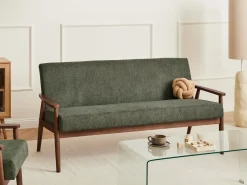 Sofasæt 6 personers ESRUM Mørkebrun/ Grøn