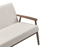 Sofasæt 6 personers ESRUM Mørkebrun/beige