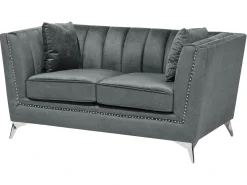 Sofasæt 5 personers GAULA Velour Grå