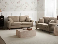 Sofasæt 5 personers GINNERUP Brun