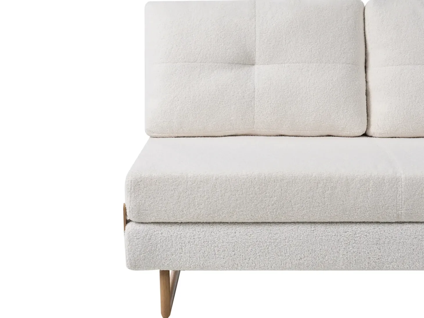 Sofasæt 6 personers JERSLEV Boucle Cremehvid