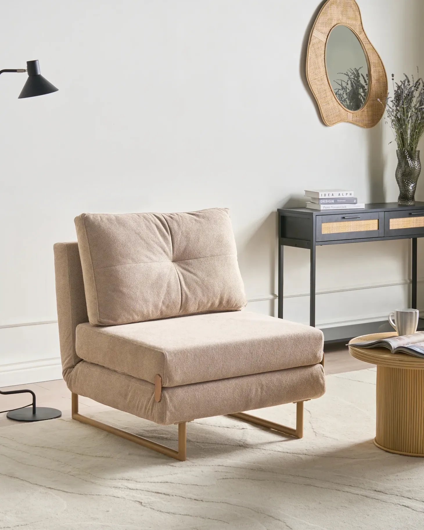 Sofasæt 6 personers JERSLEV Lysebrun