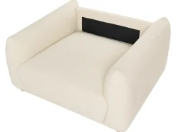 Sofasæt 5 personers JUBEK Boucle Cremehvid