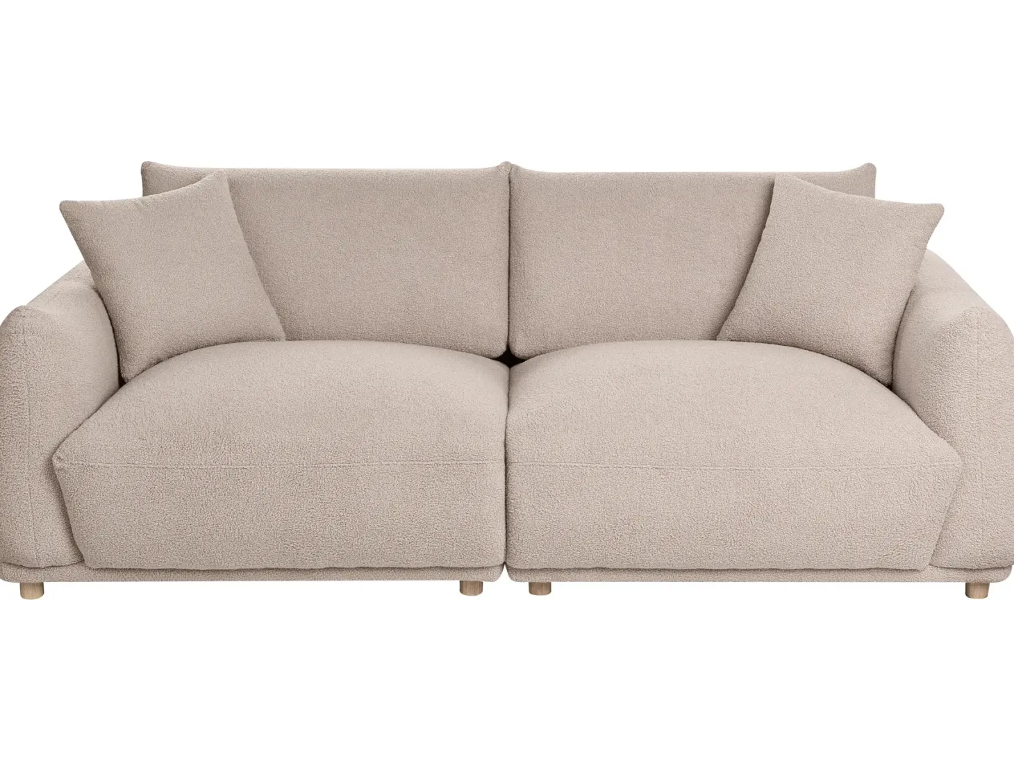 Sofasæt 5 personers JUBEK Boucle Beige
