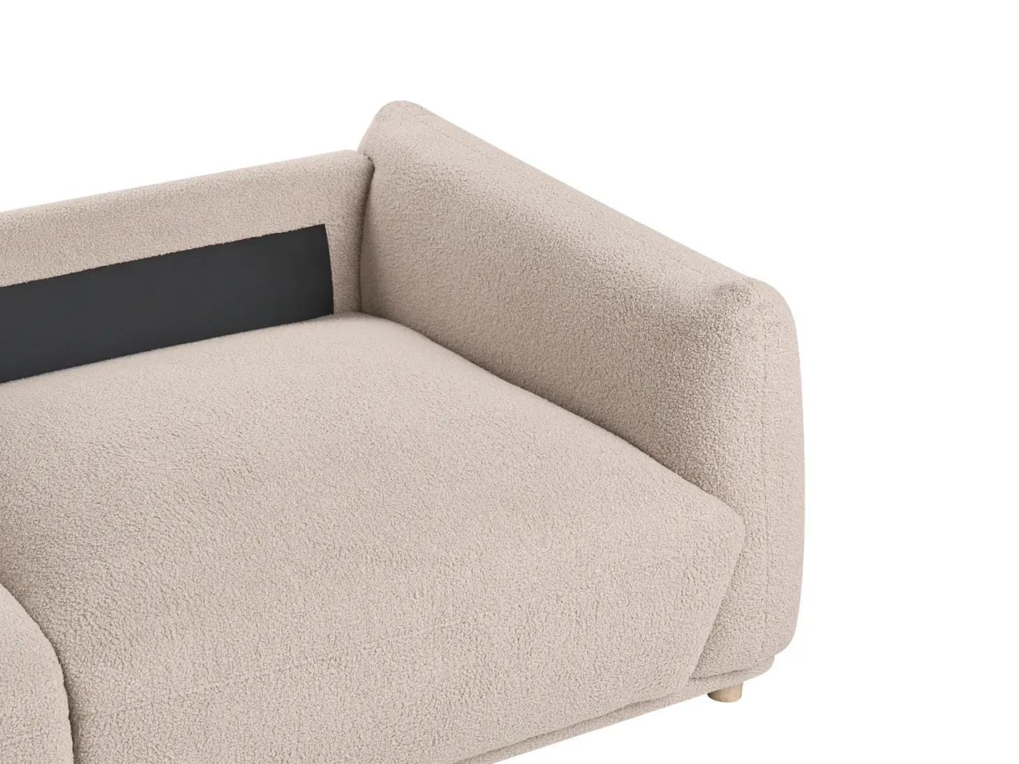 Sofasæt 5 personers JUBEK Boucle Beige