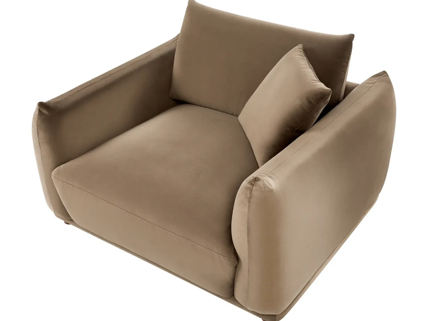 Sofasæt 5 personers JUBEK Velour Brun
