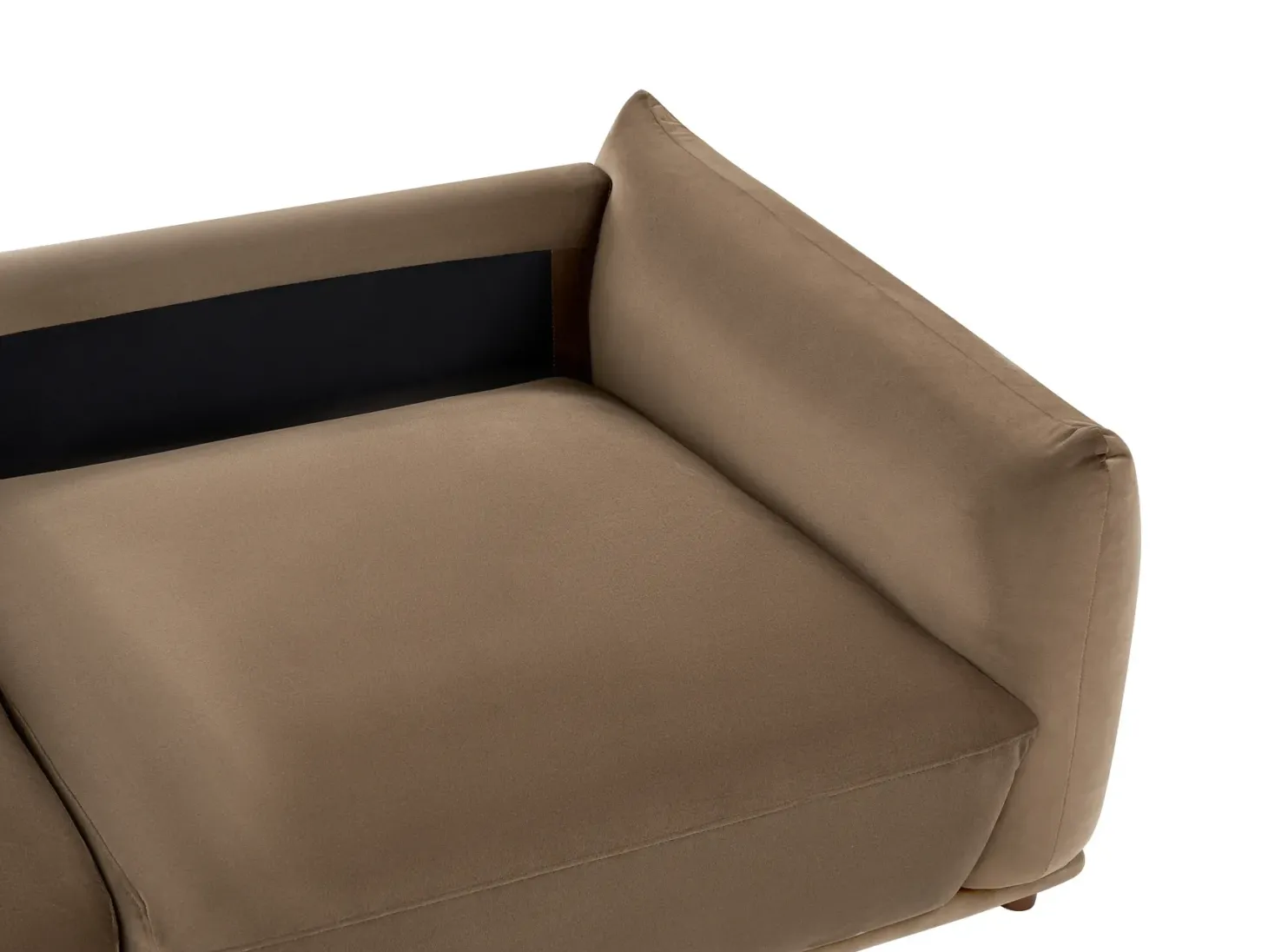 Sofasæt 5 personers JUBEK Velour Brun