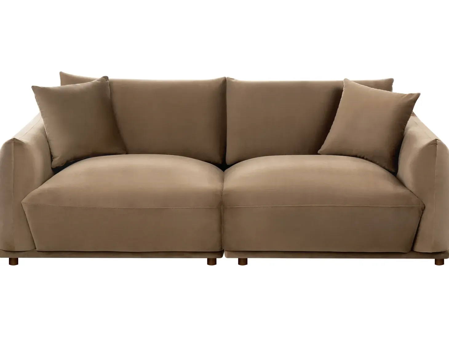 Sofasæt 5 personers JUBEK Velour Brun