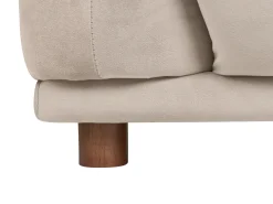 Sofasæt 5 personers JUBEK Velour Brungrå
