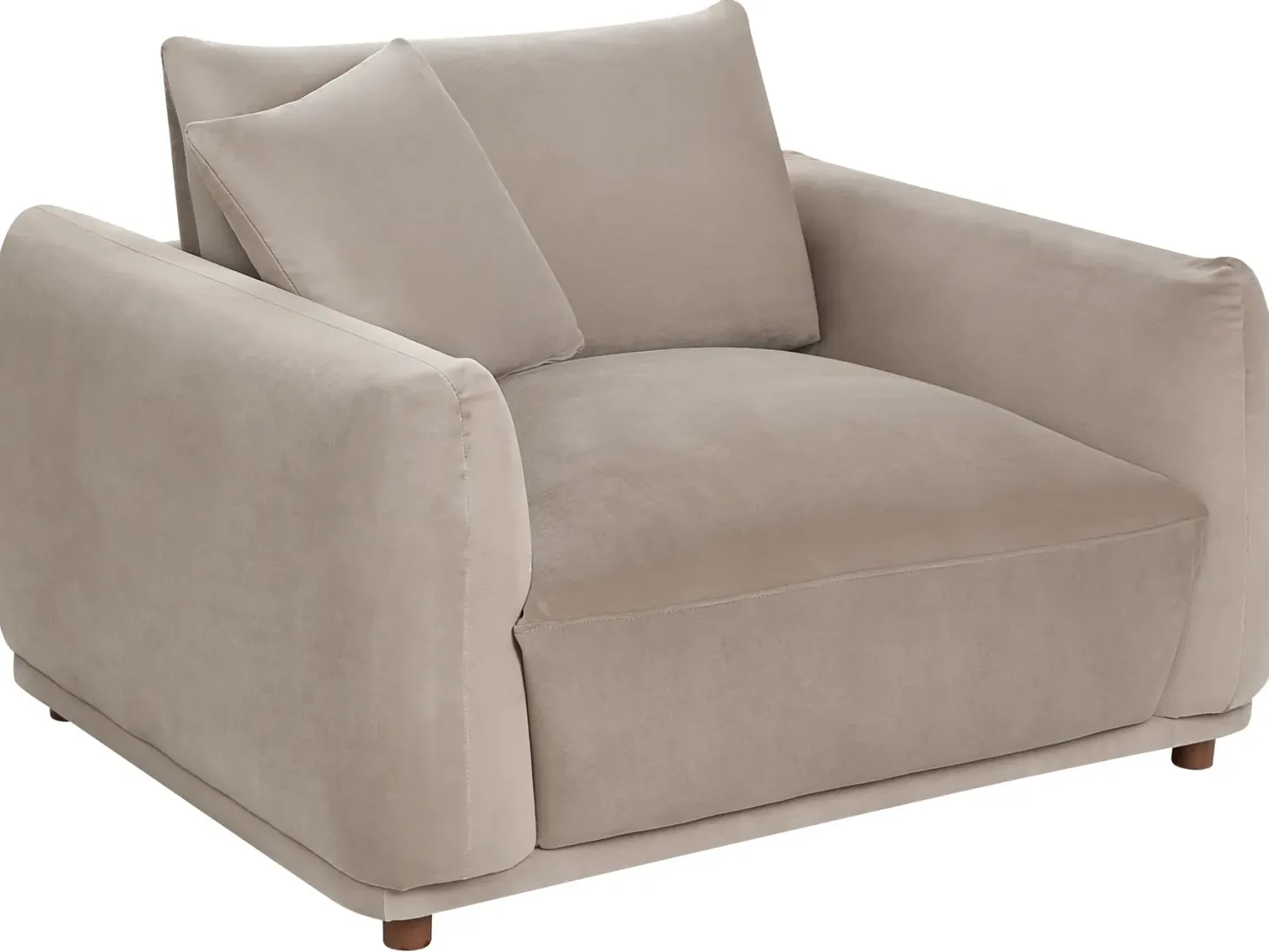 Sofasæt 5 personers JUBEK Velour Brungrå