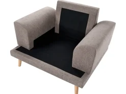 Sofasæt 4 personers KILDAL Brun