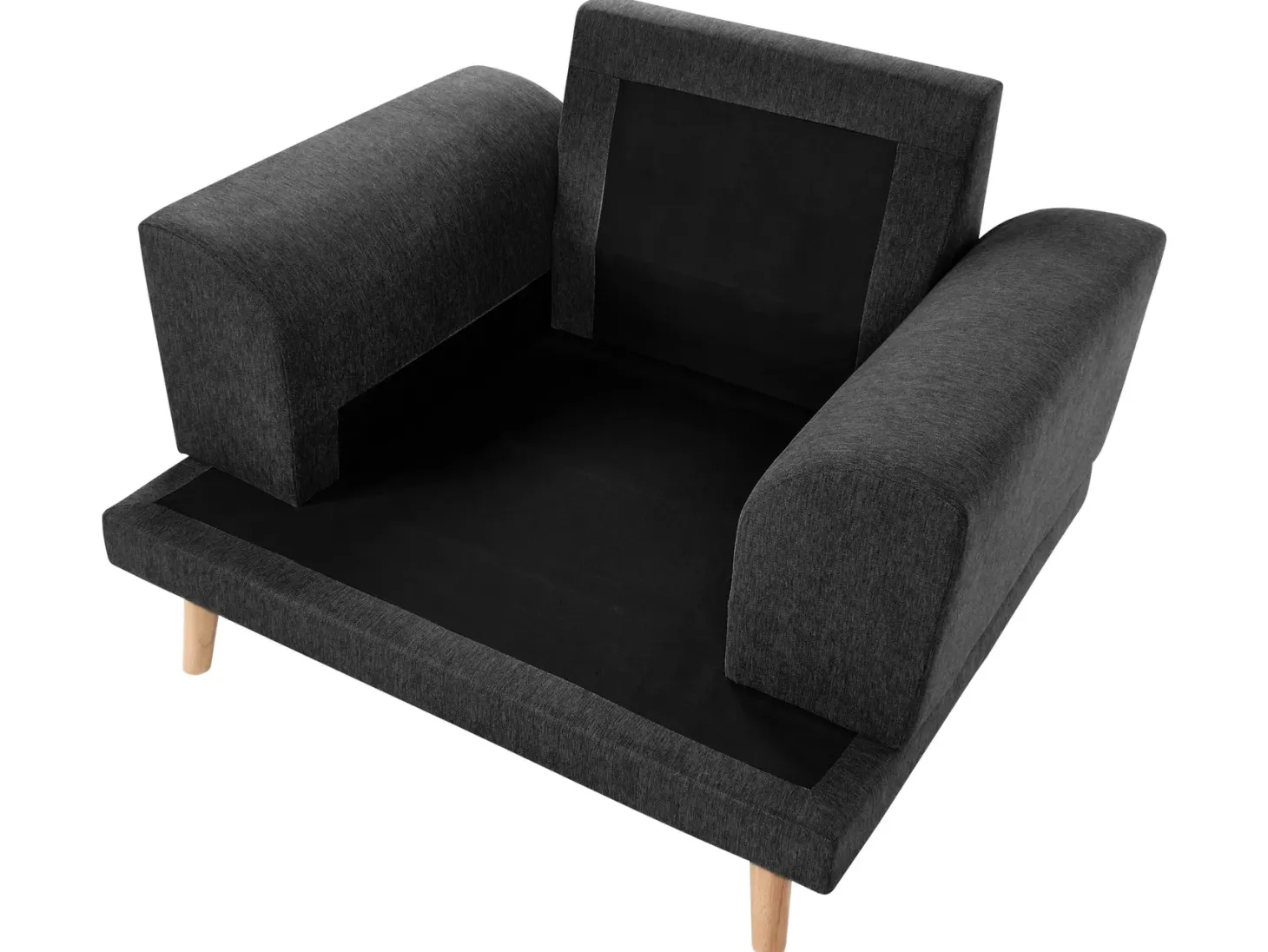 Sofasæt 4 personers KILDAL Sort