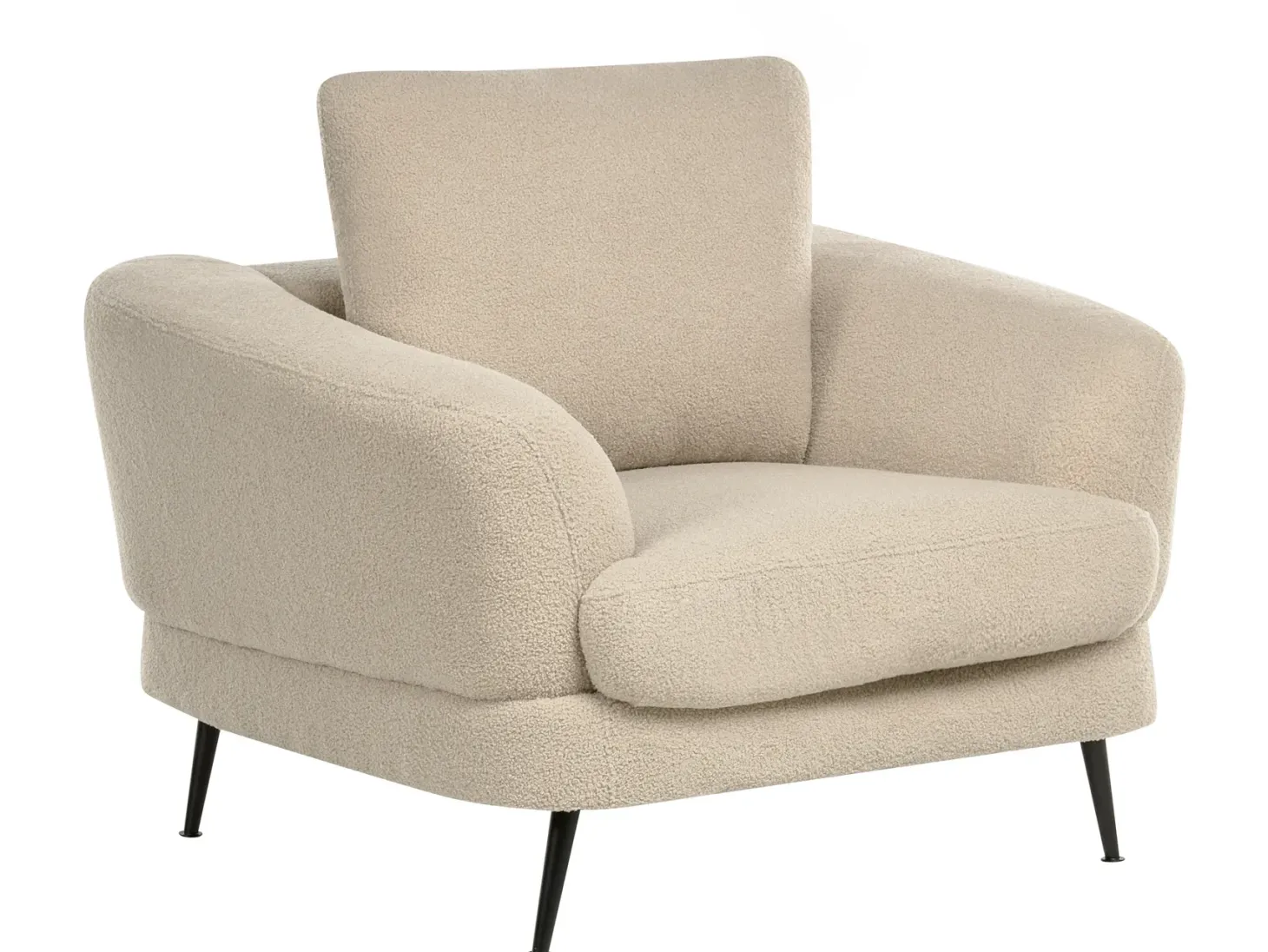Sofasæt 3 personers KJAER Boucle Lys Beige
