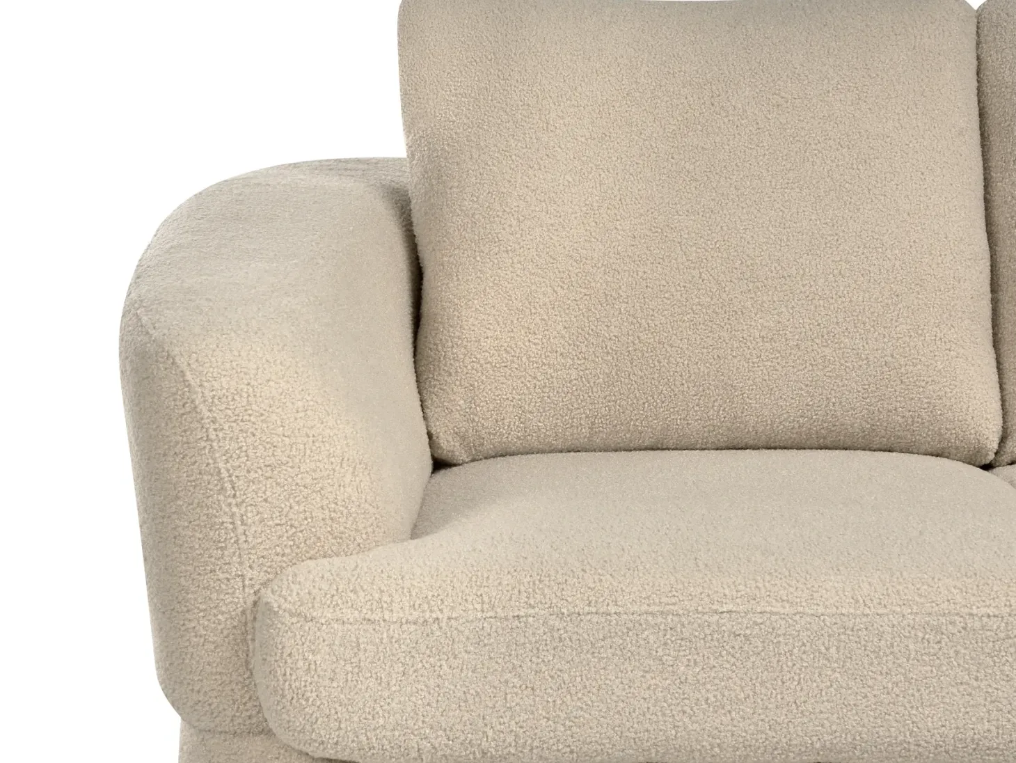 Sofasæt 3 personers KJAER Boucle Lys Beige