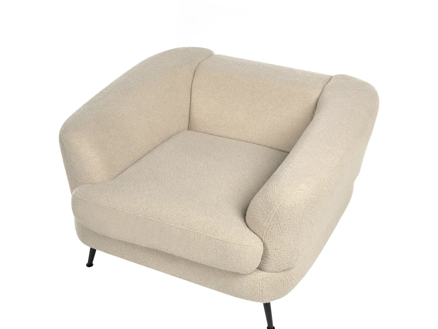 Sofasæt 3 personers KJAER Boucle Lys Beige