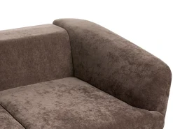 Sofasæt 3 personers KJAER Chenille Mørkebrun