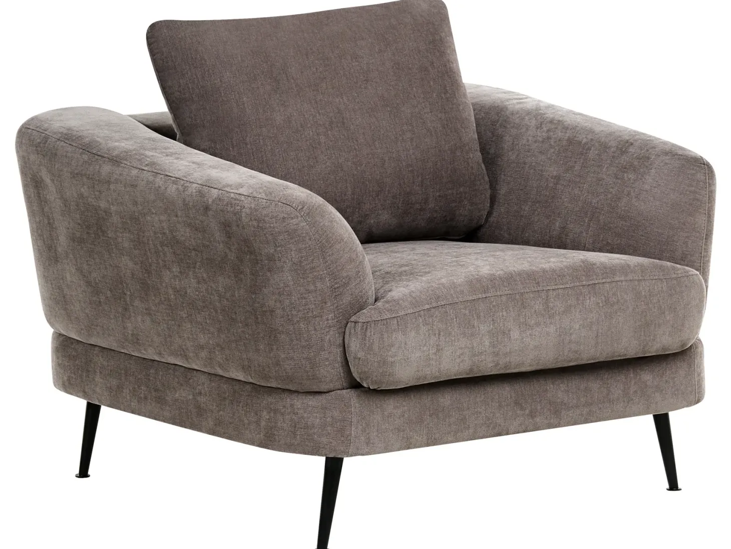 Sofasæt 3 personers KJAER Chenille Brungrå