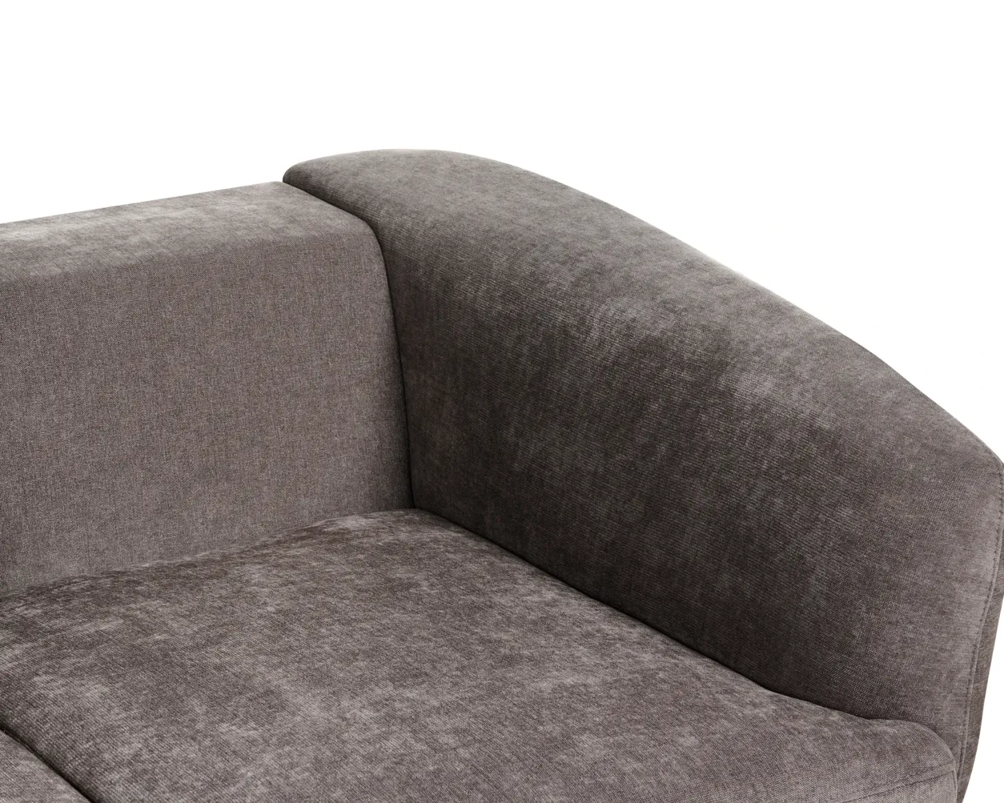 Sofasæt 3 personers KJAER Chenille Brungrå