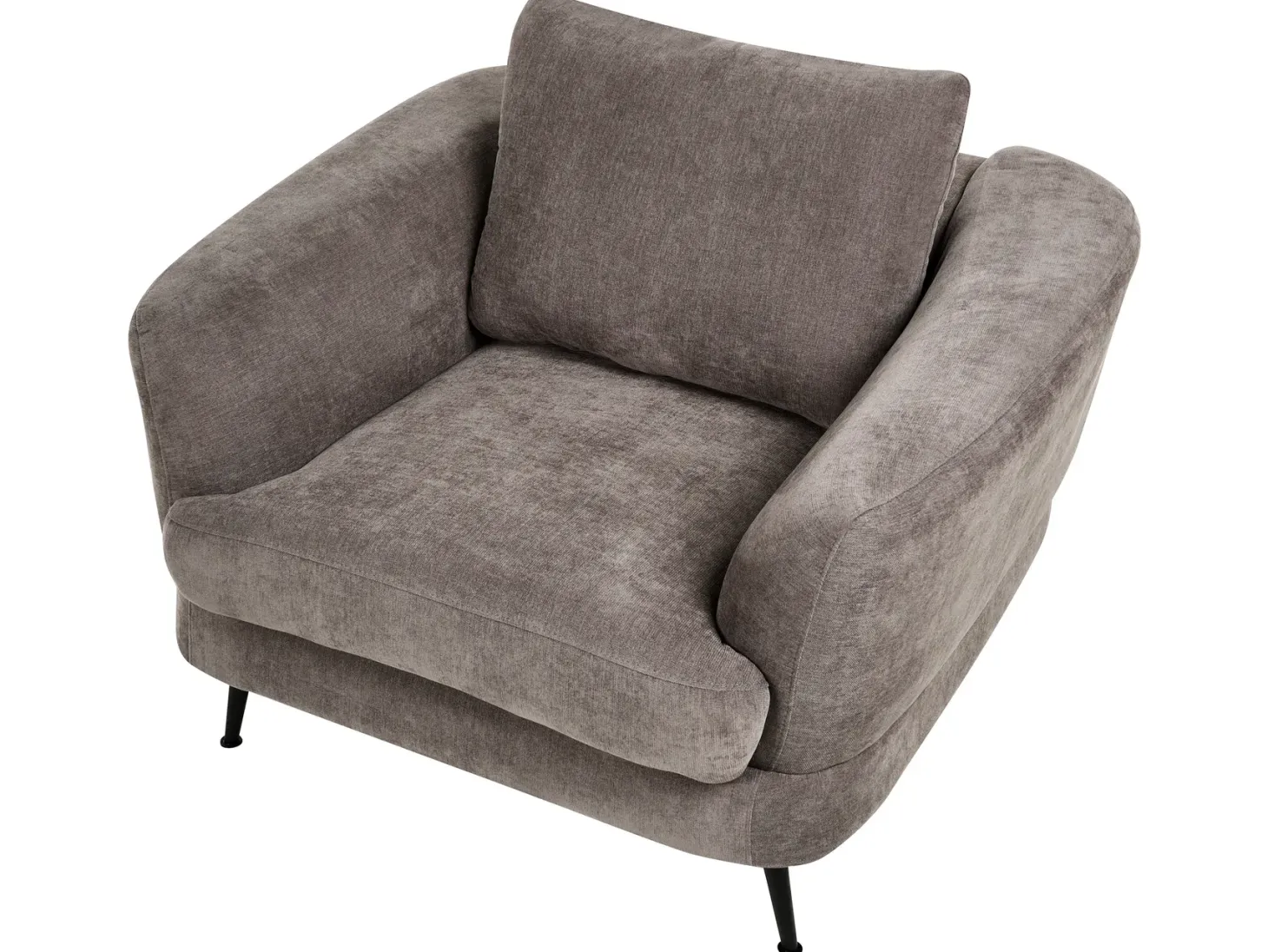 Sofasæt 3 personers KJAER Chenille Brungrå