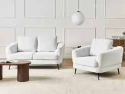 Sofasæt 3 personers KJAER Cremehvid