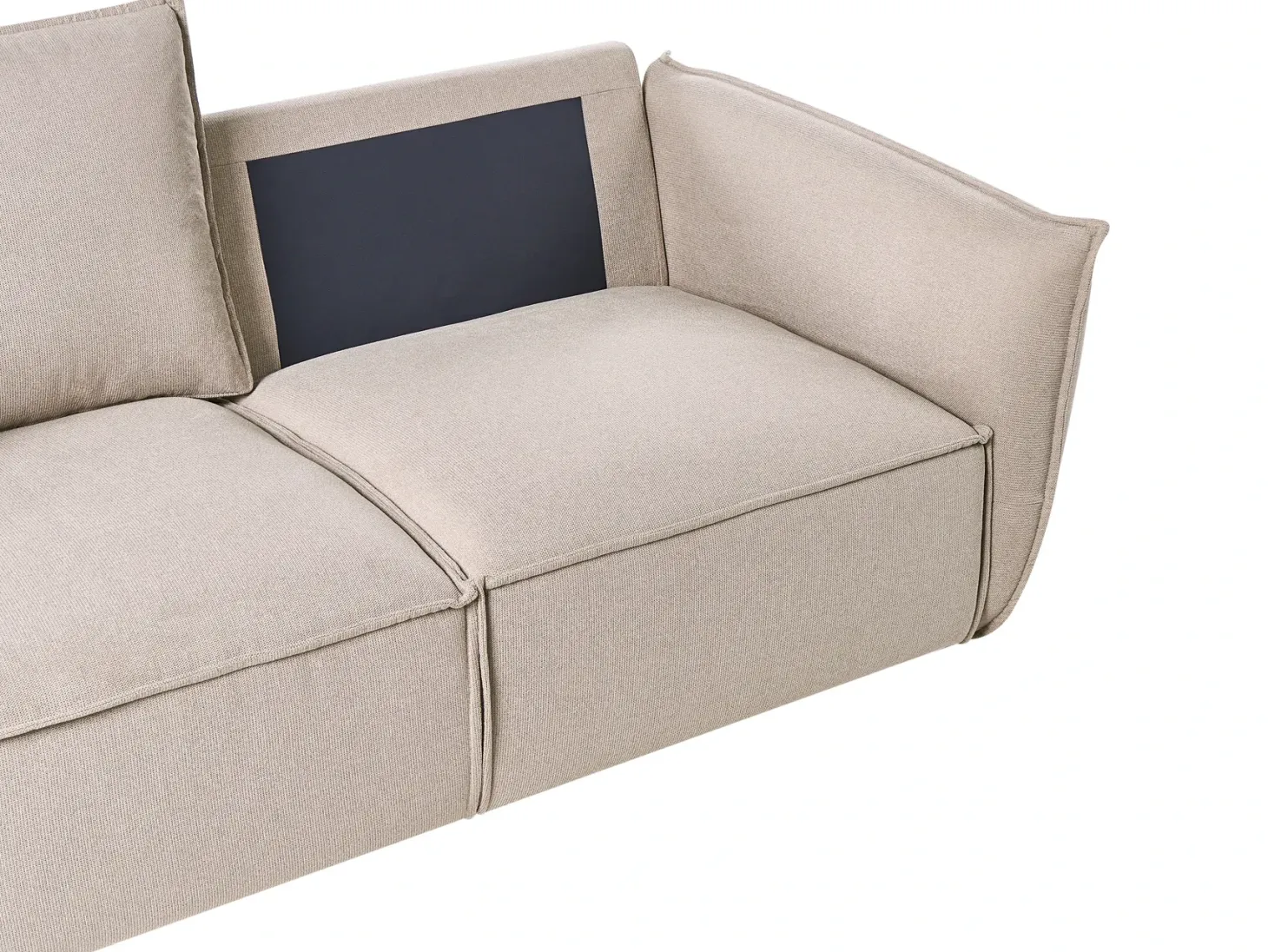 Sofasæt 5 personers KUNES Brungrå