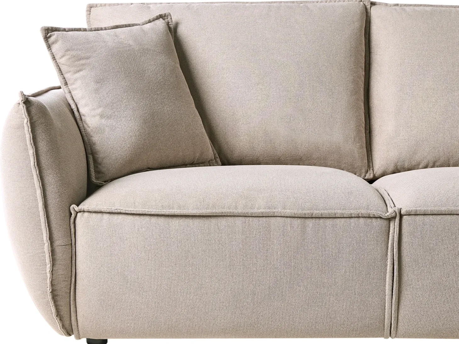 Sofasæt 5 personers KUNES Brungrå
