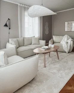 Sofasæt 5 personers KUNES Lys Beige