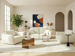 Sofasæt 5 personers KUNES Lys Beige