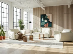 Sofasæt 5 personers KUNES Lys Beige