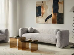 Sofasæt 5 personers LEIREN Beige
