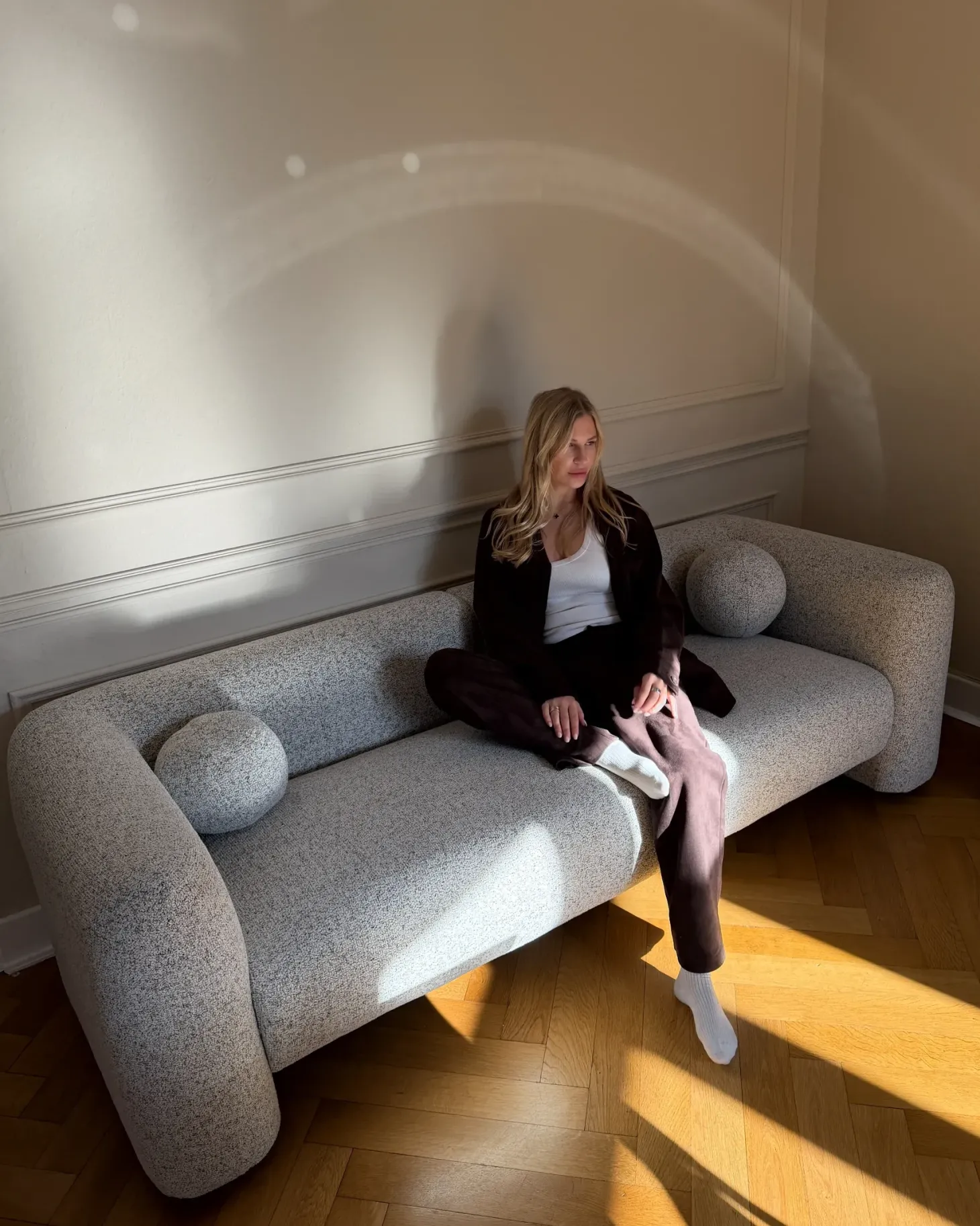 Sofasæt 5 personers LEIREN Beige