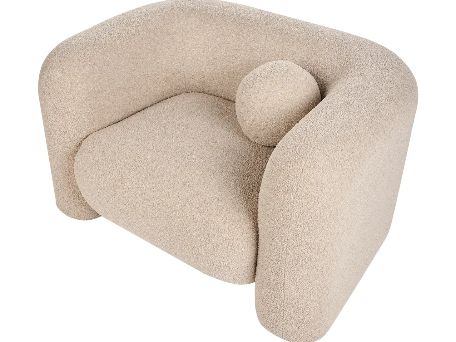 Sofasæt 4 personers LEIREN Boucle Beige