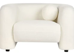Sofasæt 5 personers LEIREN Boucle Hvid