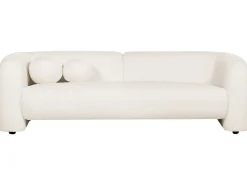 Sofasæt 5 personers LEIREN Boucle Hvid