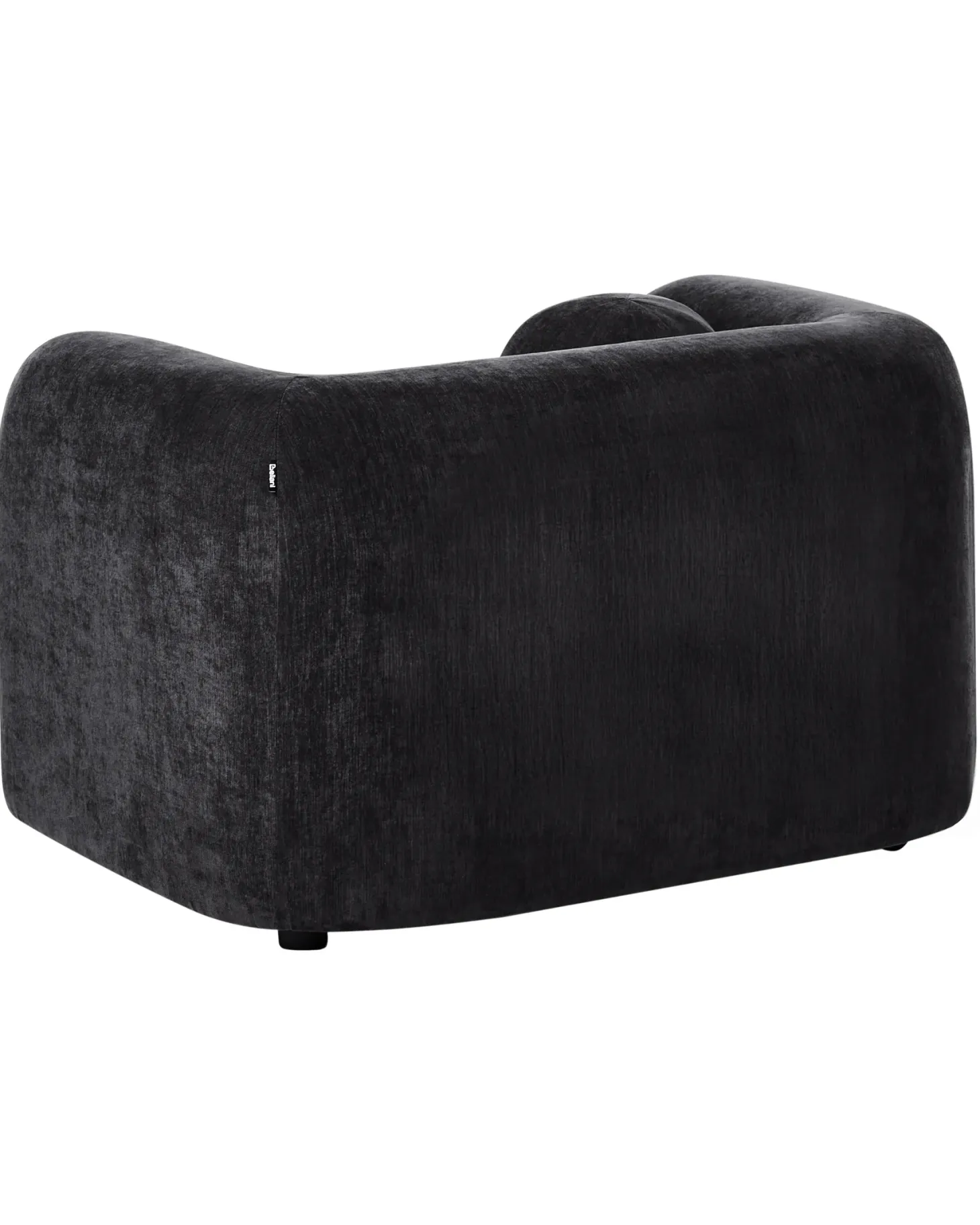 Sofasæt 4 personers LEIREN Chenille Sort