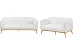 Sofasæt 5 personers LJUNG Boucle Hvid