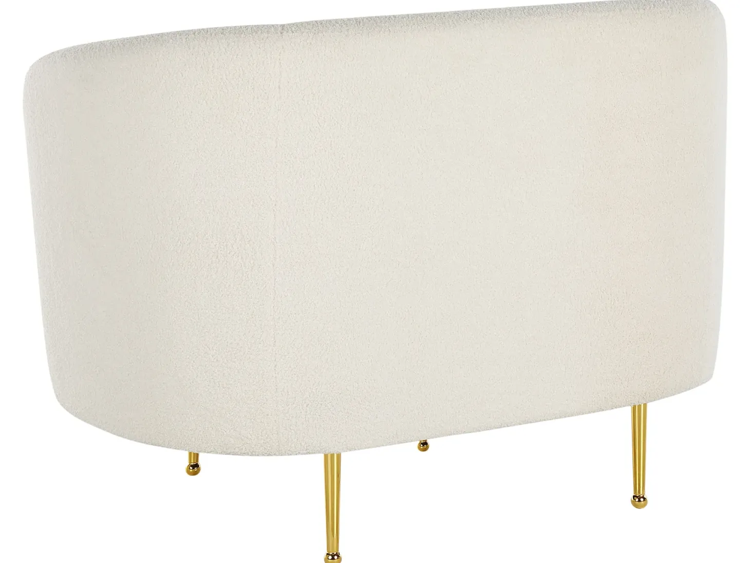 Sofasæt 6 personers LOEN Boucle Hvid