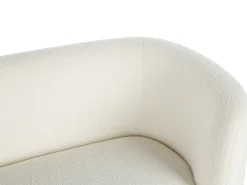 Sofasæt 6 personers LOEN Boucle Hvid
