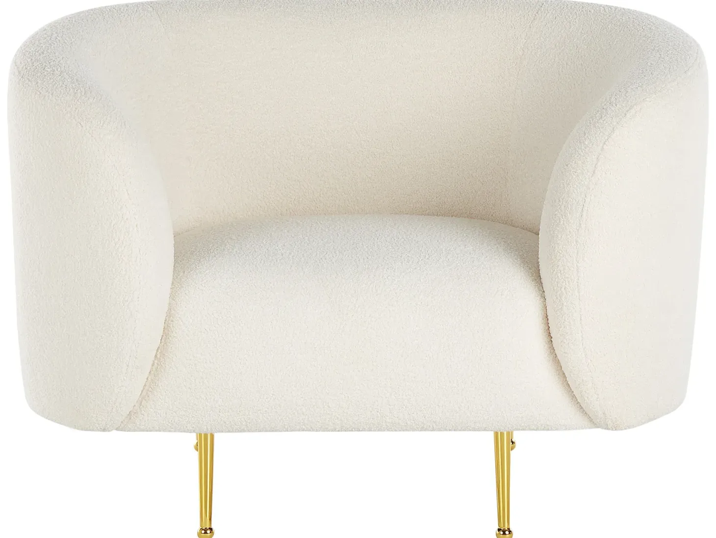 Sofasæt 6 personers LOEN Boucle Hvid