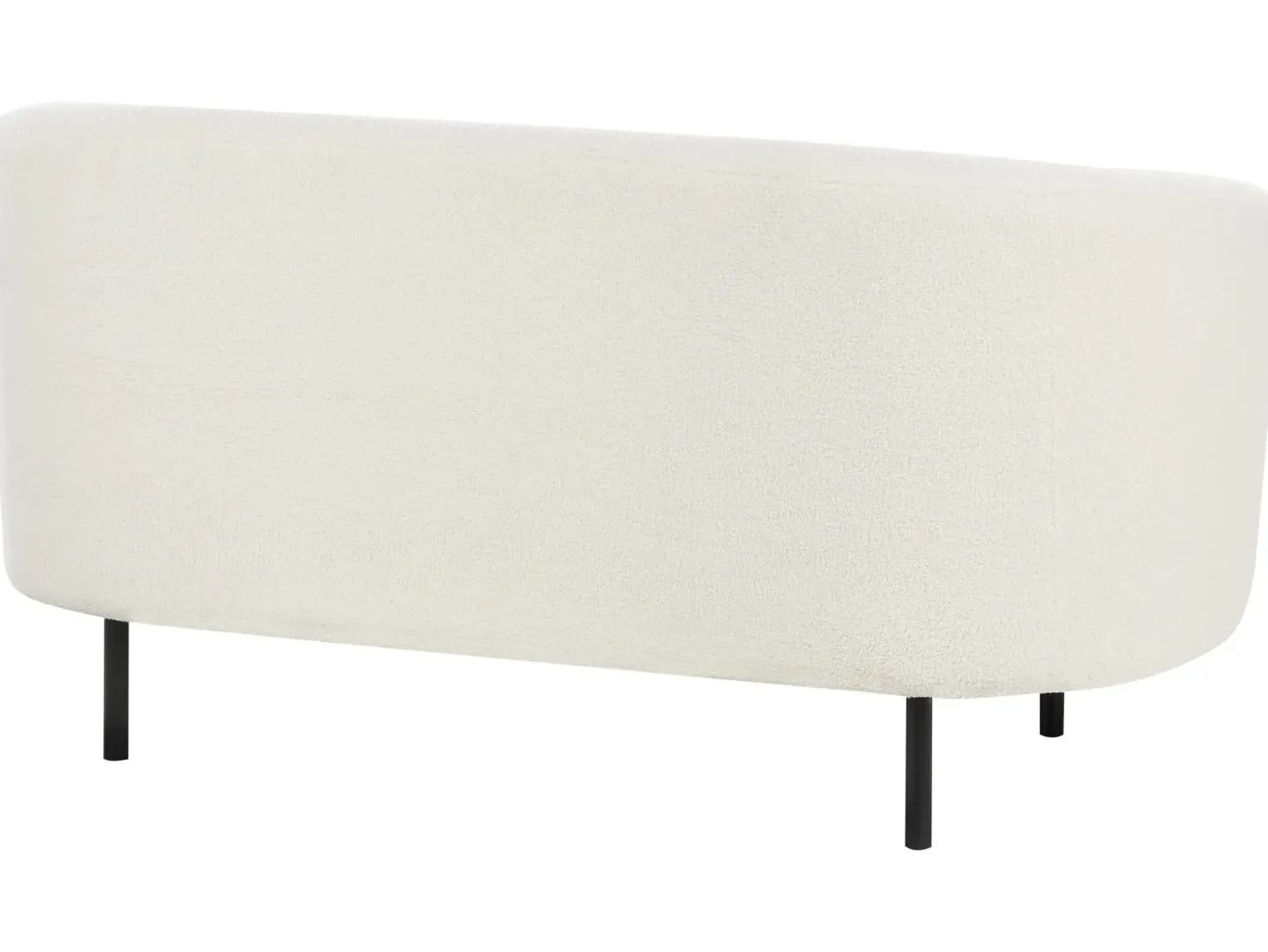 Sofasæt 6 personers LOEN Boucle Hvid