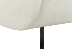 Sofasæt 6 personers LOEN Boucle Hvid