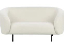Sofasæt 6 personers LOEN Boucle Hvid