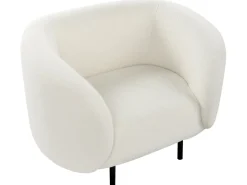 Sofasæt 6 personers LOEN Boucle Hvid