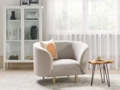 Sofasæt 3 personers LOEN Lys Beige