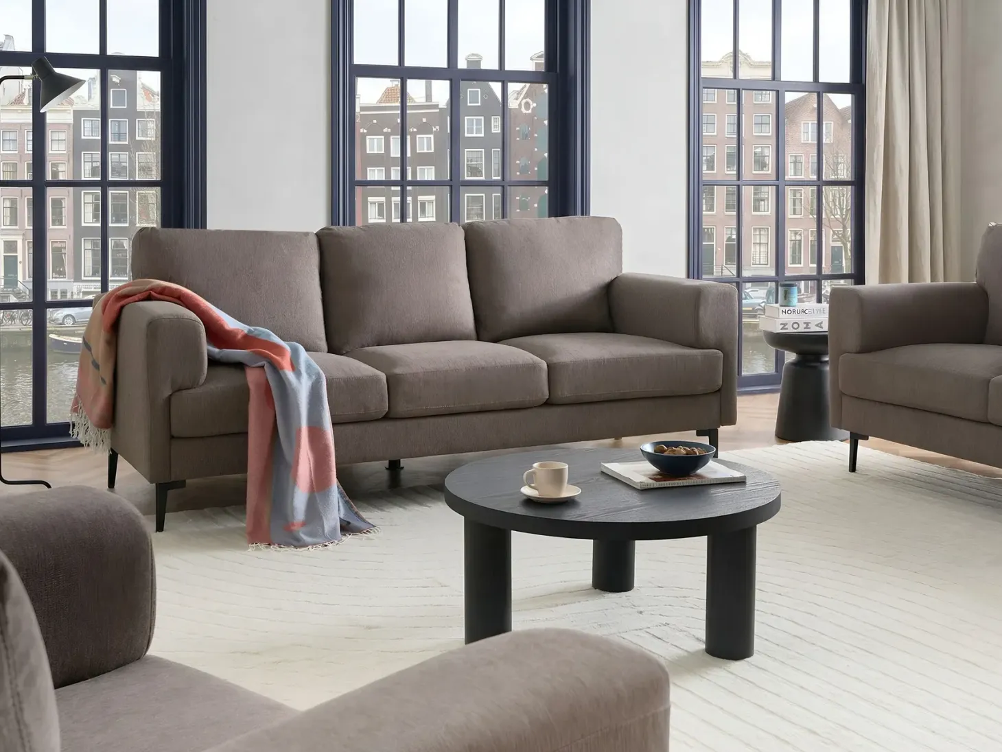 Sofasæt 6 personers LOUSTO Brun